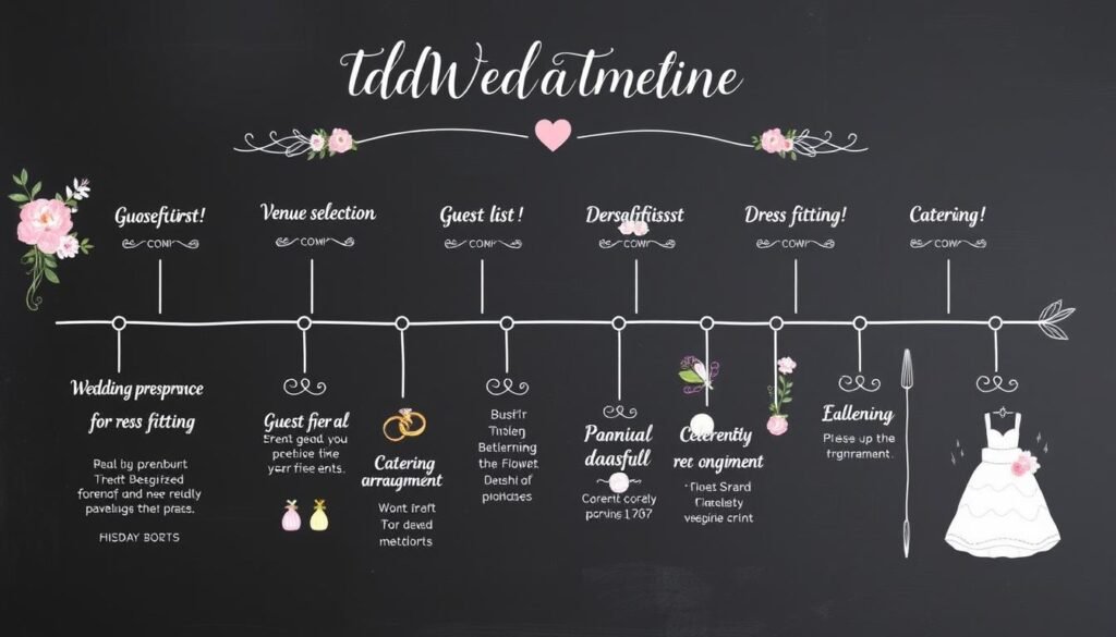 cronograma de casamento